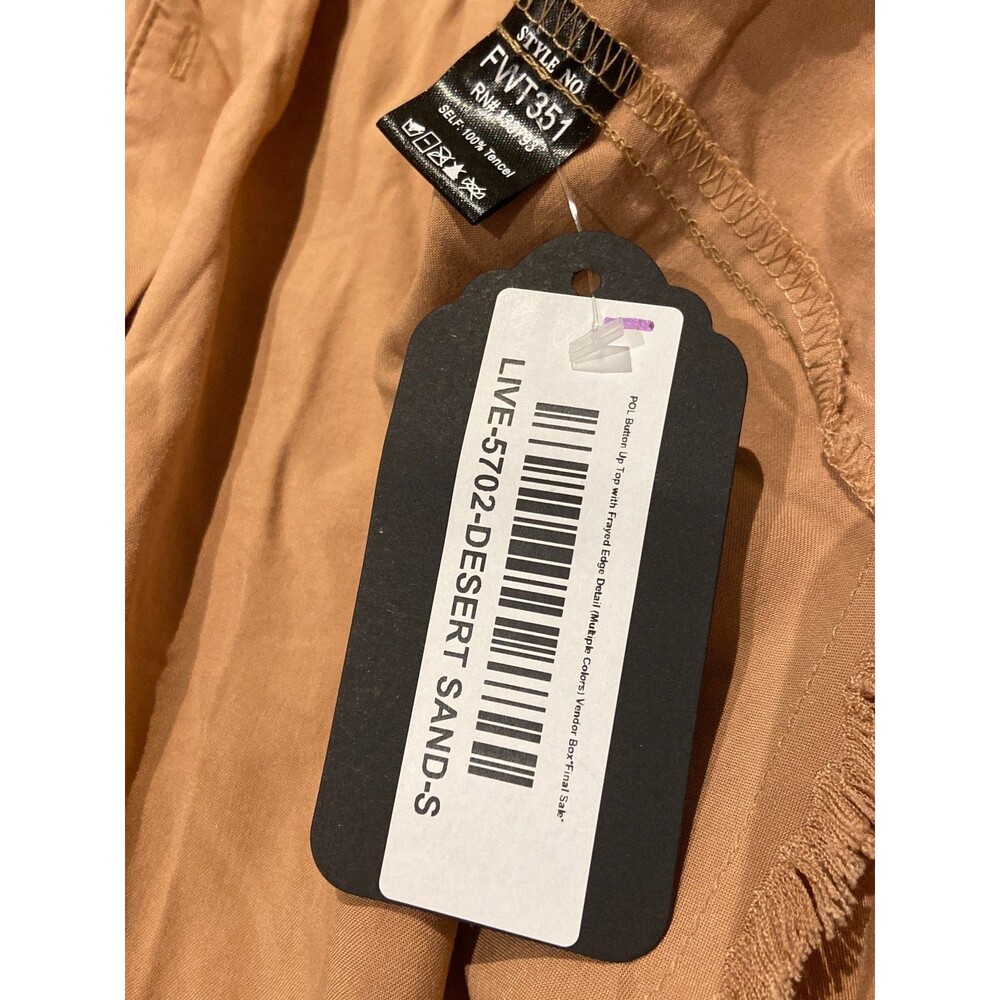 POL SHIRT POL top POL blouse pol button down long sleeve BRAND NEW oversized fit